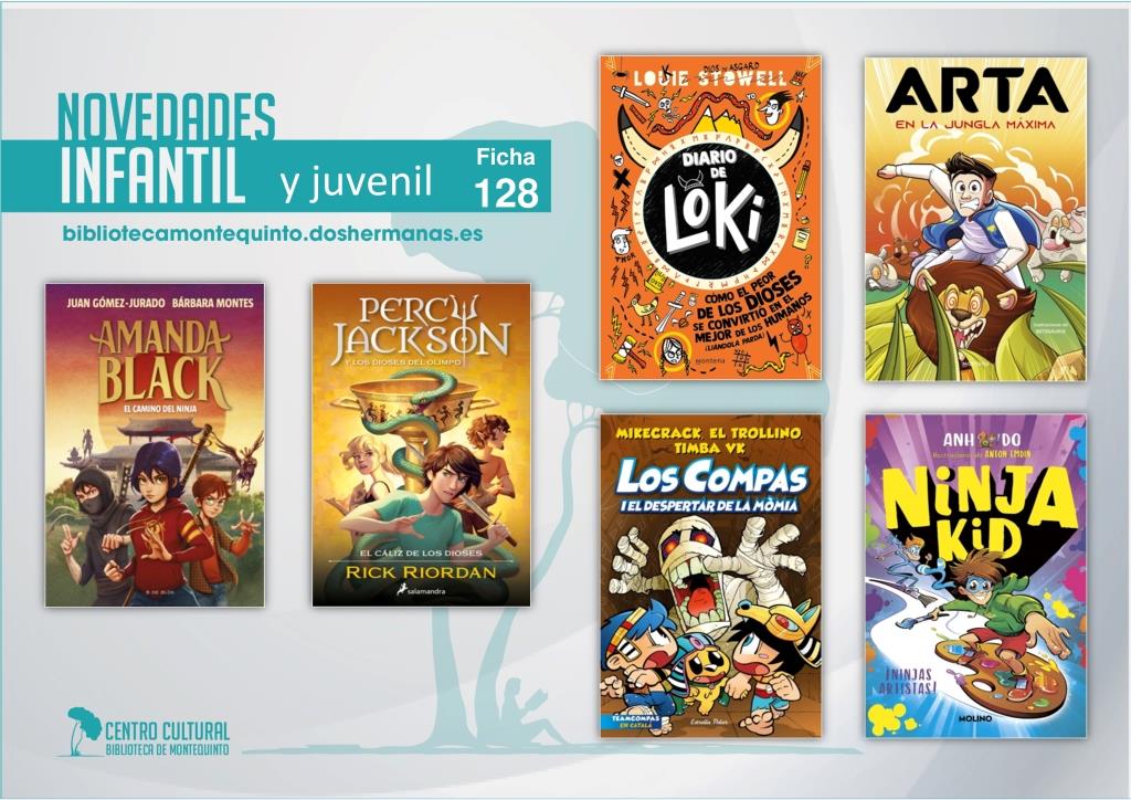 Biblioteca de Montequinto: novedades literarias - (Infantil-Juvenil / Ficha 128)