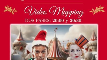 20231215 - Navidad en la Biblioteca de Montequinto: espectáculo circense y video mapping