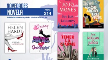 Biblioteca de Montequinto: novedades literarias (Novela - Ficha 214)