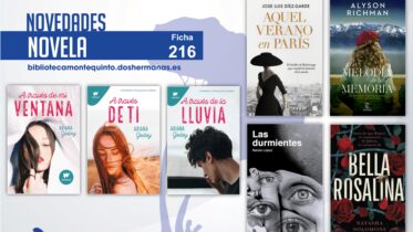 Biblioteca de Montequinto: novedades literarias (Novela - Ficha 216)