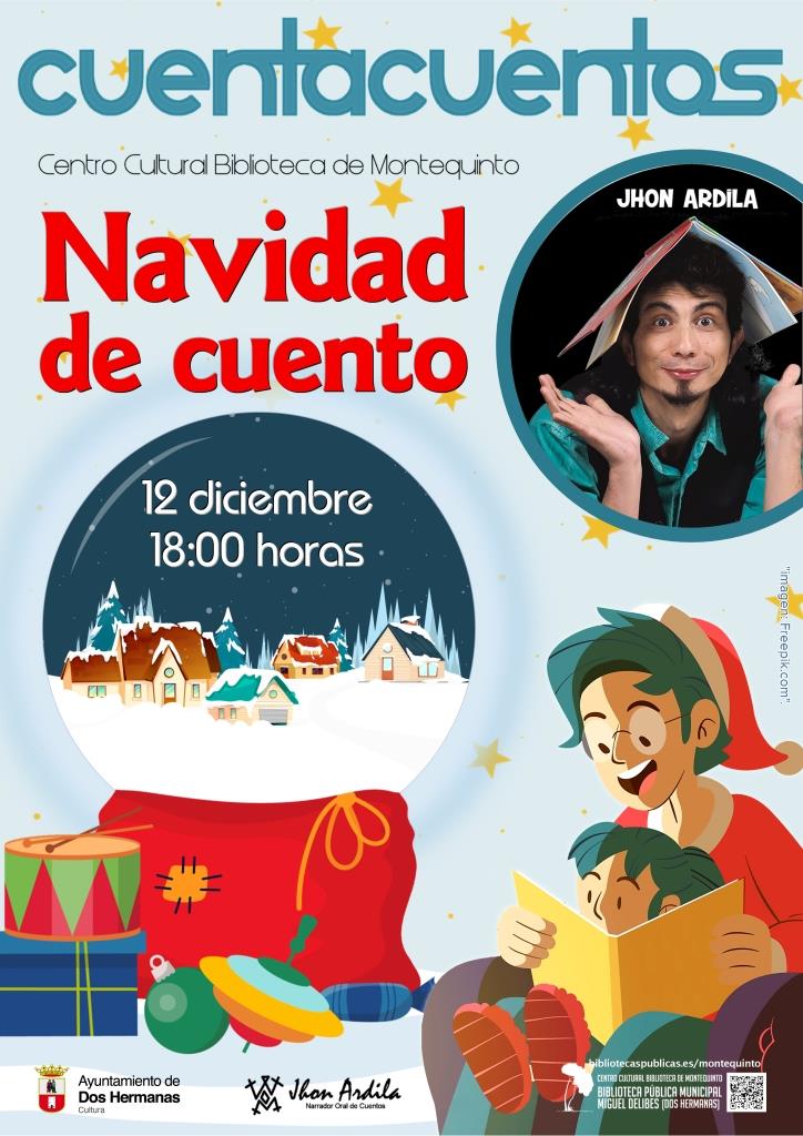 20231212 - Las Bibliotecas Cuentan: «Navidad de cuento» - Jhon Ardila