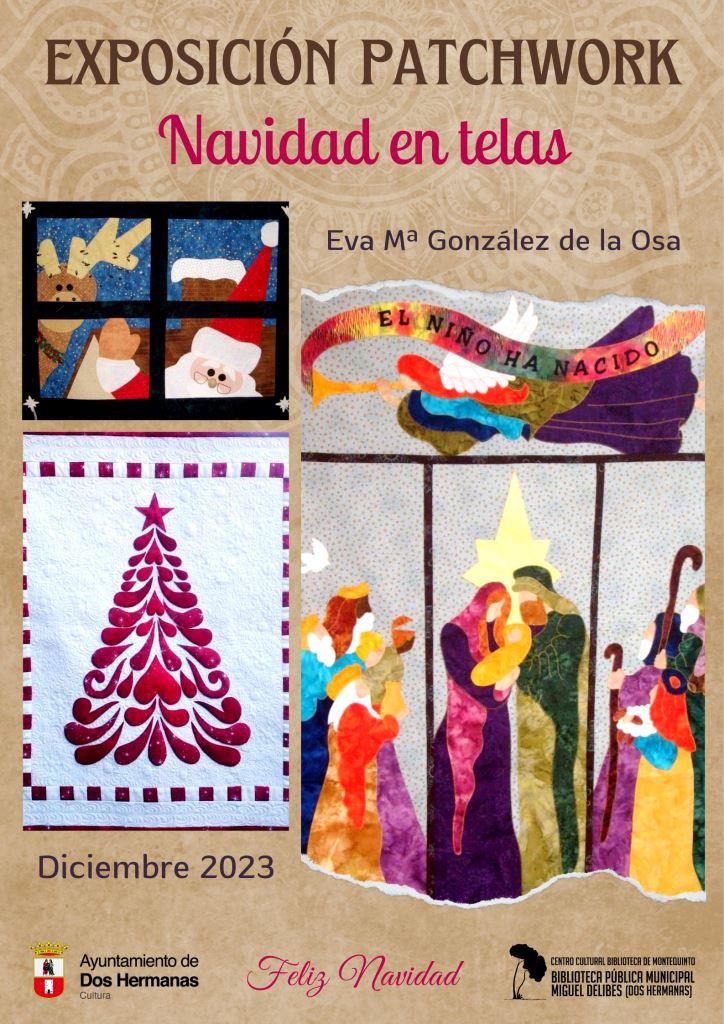 20231201 - Exposición de patchwork: «Navidad en telas» - Eva María González
