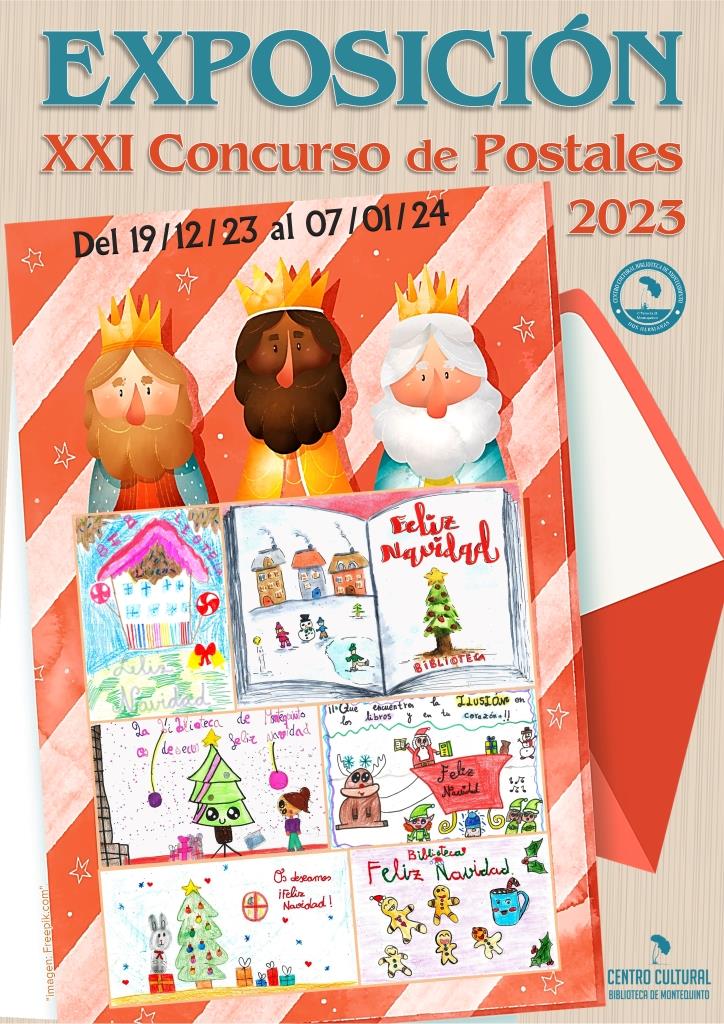 20231219 - Muestra de tarjetas del XXI Concurso de Postales "Navidad en la Biblioteca de Montequinto 2023"