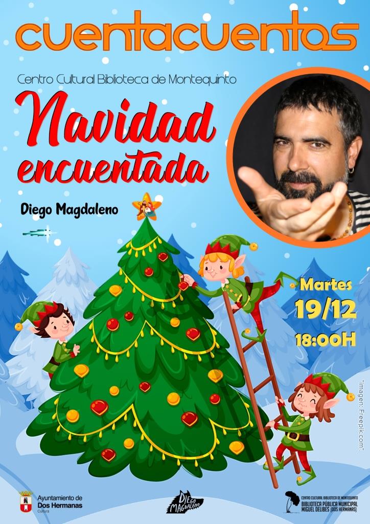 20231219 - Las Bibliotecas Cuentan: «Navidad encuentada» - Diego Magdaleno