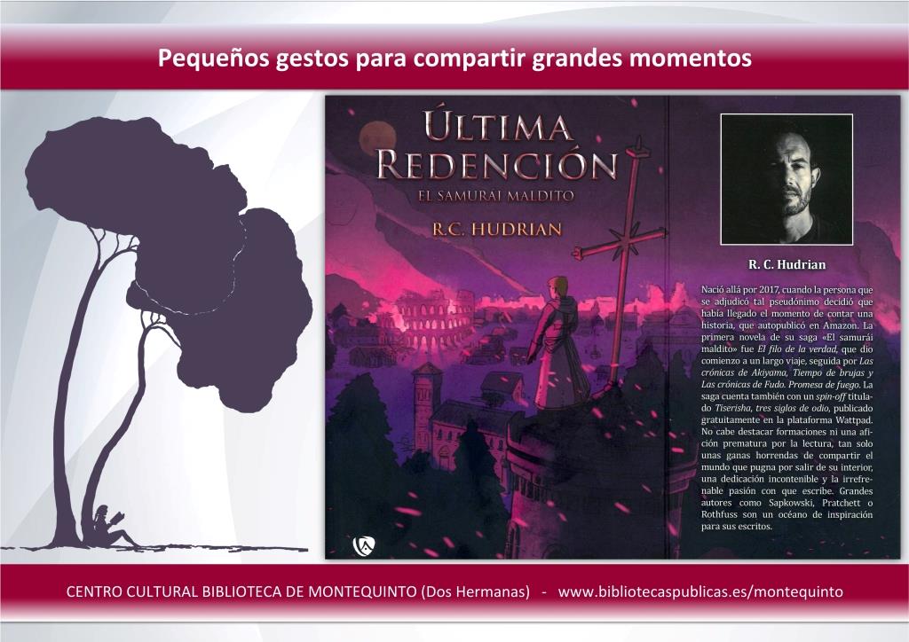 Donaciones y dedicatorias: "Última redención" - R. C. Hudrian