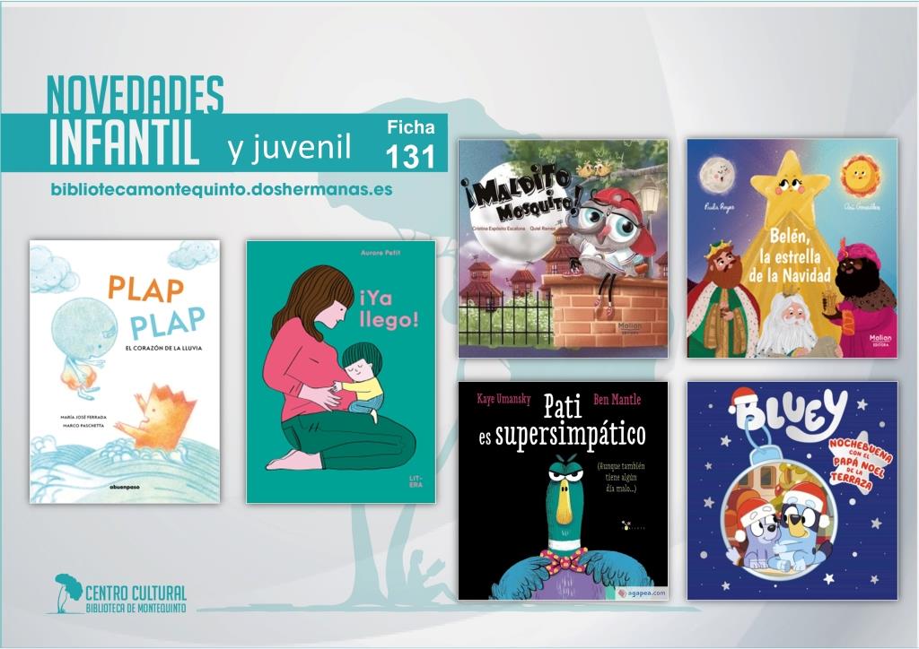 Biblioteca de Montequinto: novedades literarias - (Infantil-Juvenil / Ficha 131)