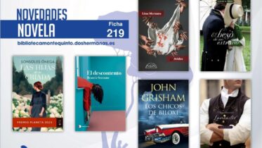 Biblioteca de Montequinto: novedades literarias (Novela - Ficha 219)