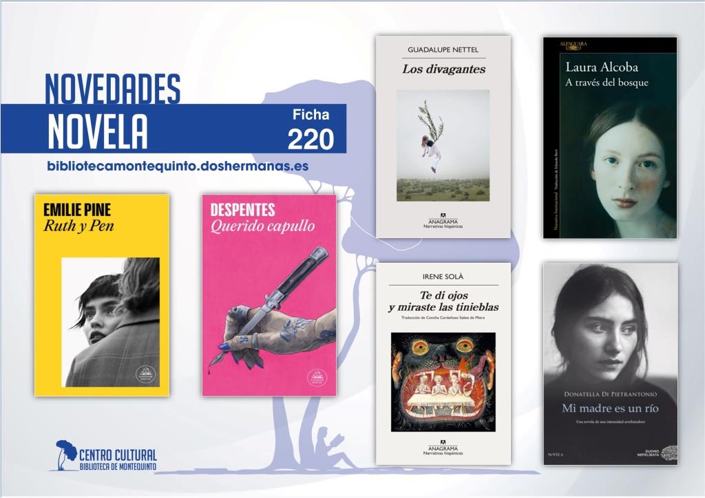 Biblioteca de Montequinto: novedades literarias (Novela - Ficha 220)