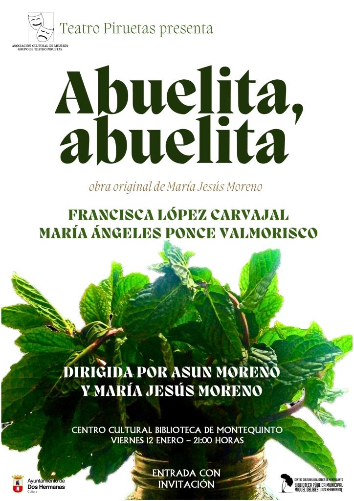 20240112 - Representación teatral: «Abuelita, abuelita» - Grupo de Teatro Piruetas