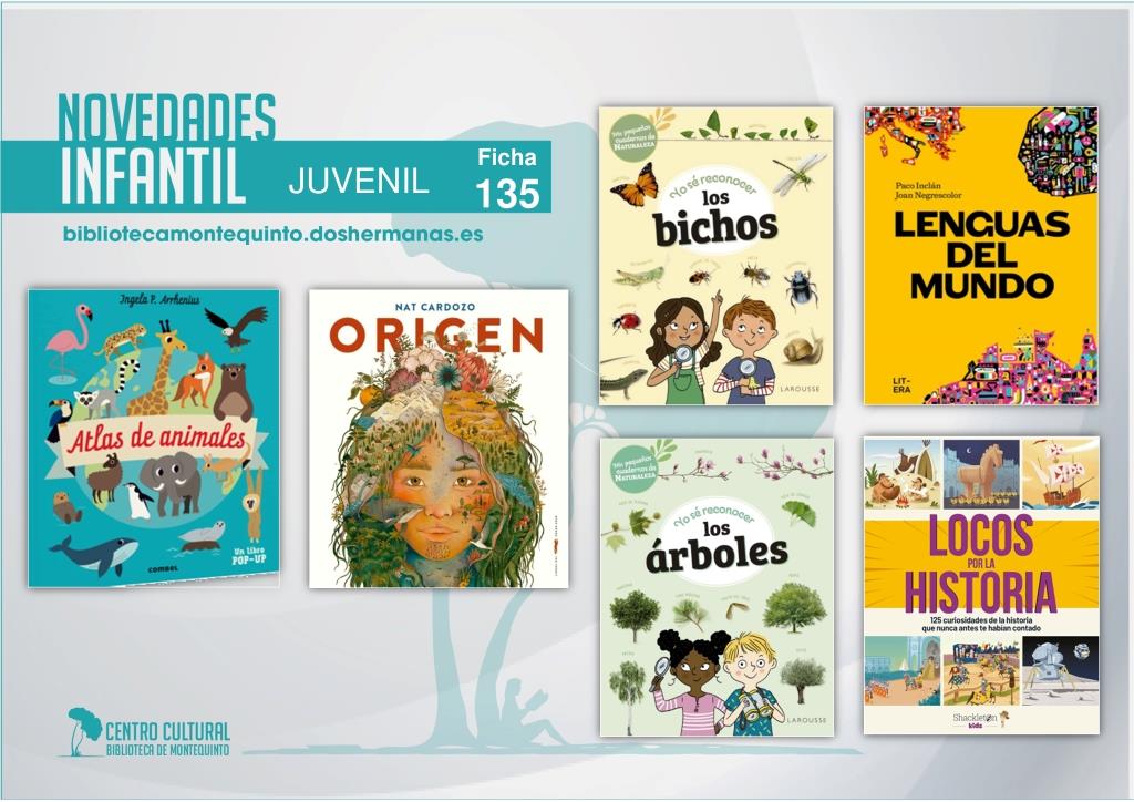 Biblioteca de Montequinto: novedades literarias - (Infantil-Juvenil / Ficha 135)