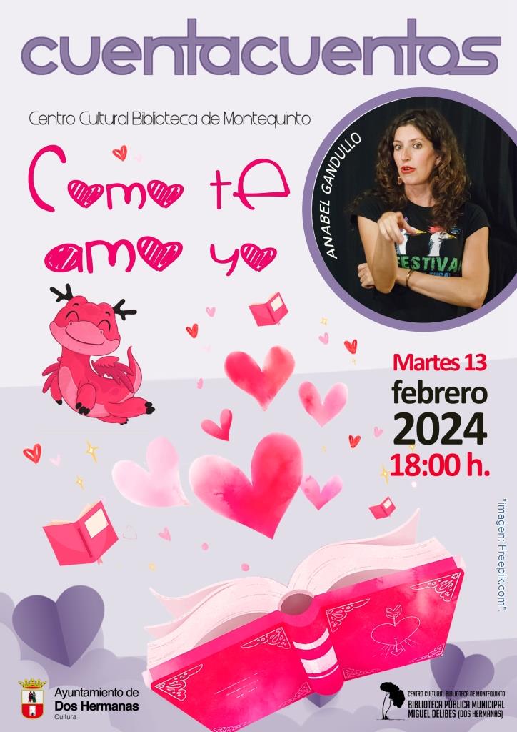 20240213 - Las Bibliotecas Cuentan «Como te amo yo» - Anabel Gandullo