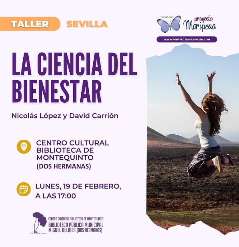 20240219 - Taller gratuito «La ciencia del bienestar» - Proyecto Mariposa