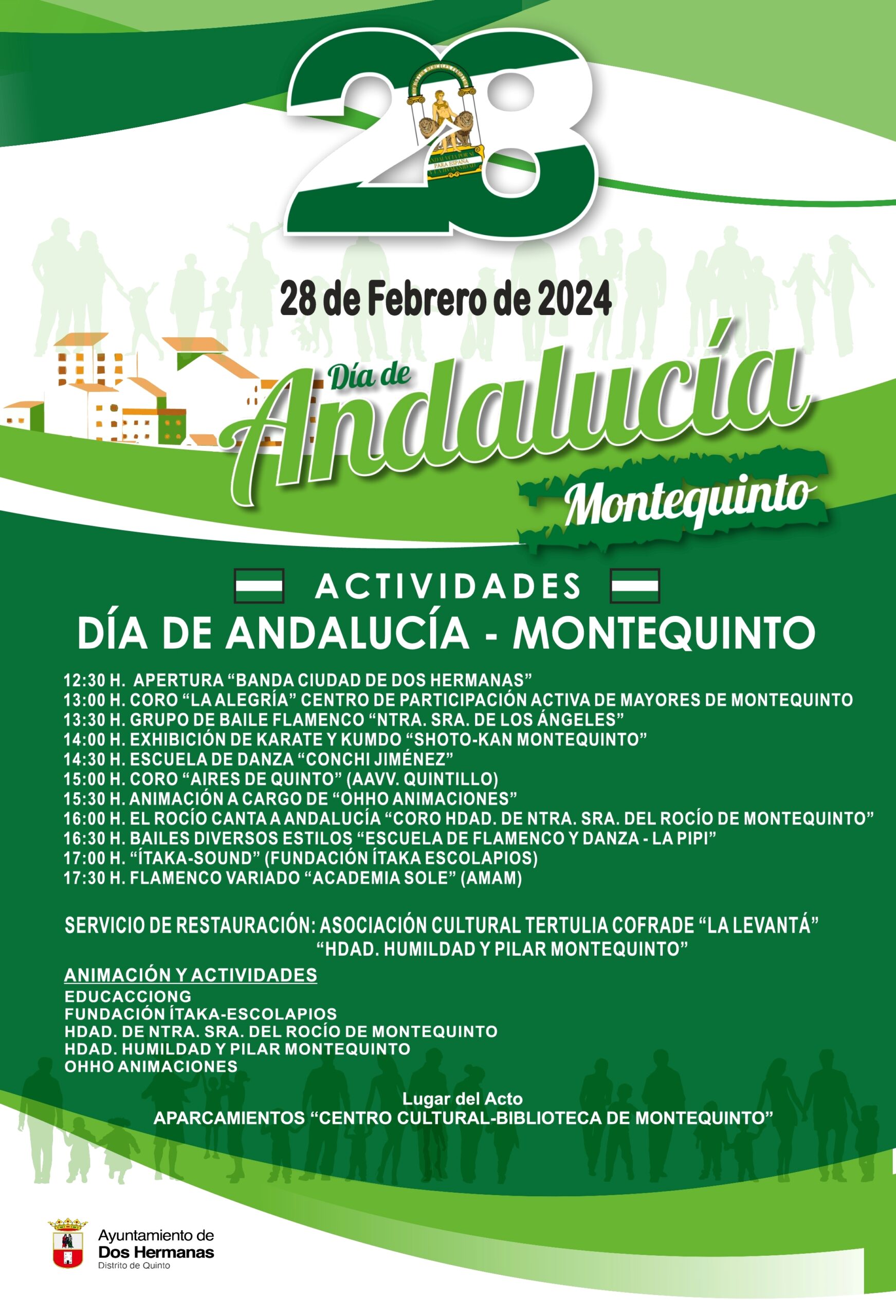 20240228 - Celebración del «Día de Andalucía» en Montequinto: programa de actividades 2024