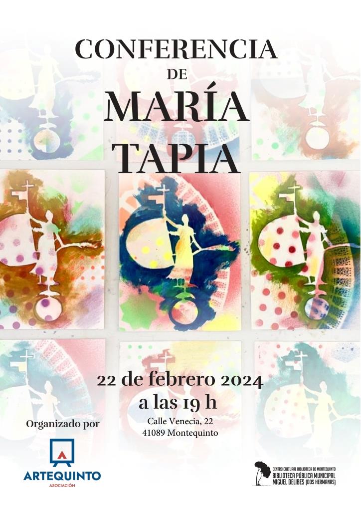 20240222 - Conferencias Artequinto: «Caudal» - María Tapia, artista plástica