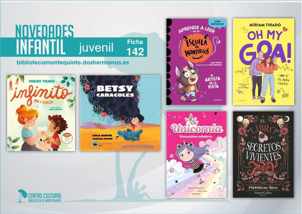 Biblioteca de Montequinto: novedades literarias - (Infantil-Juvenil / Ficha 142)