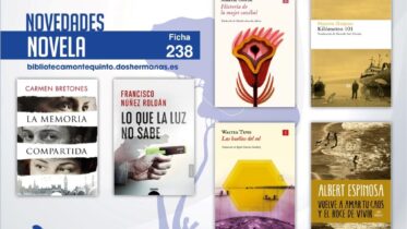 Biblioteca de Montequinto: novedades literarias (Novela - Ficha 238)