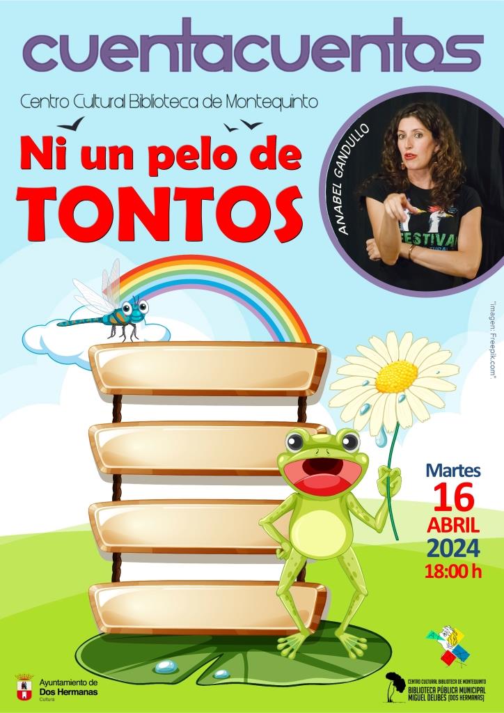 20240416 - Las Bibliotecas Cuentan «Ni un pelo de tontos» - Anabel Gandullo