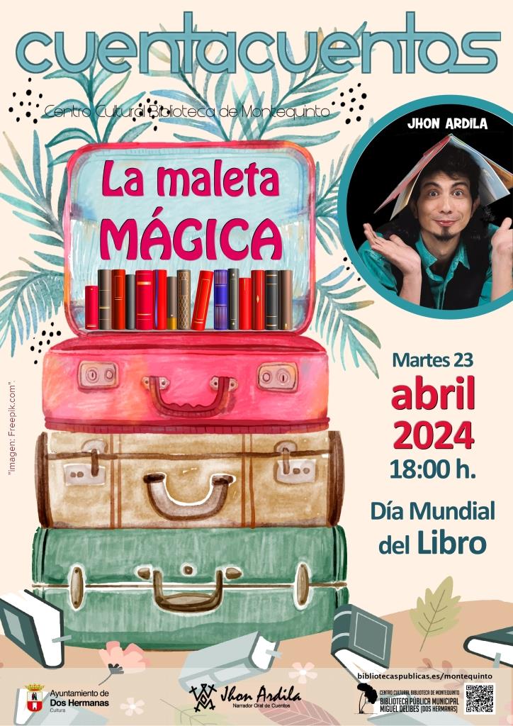 20240423 - Las Bibliotecas Cuentan: «La maleta mágica» - Jhon Ardila