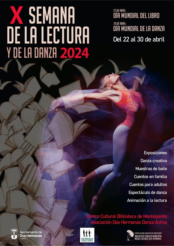 20240422 - 10ª Semana de la Lectura y la Danza - Biblioteca de Montequinto y Dos Hermanas Danza Activa