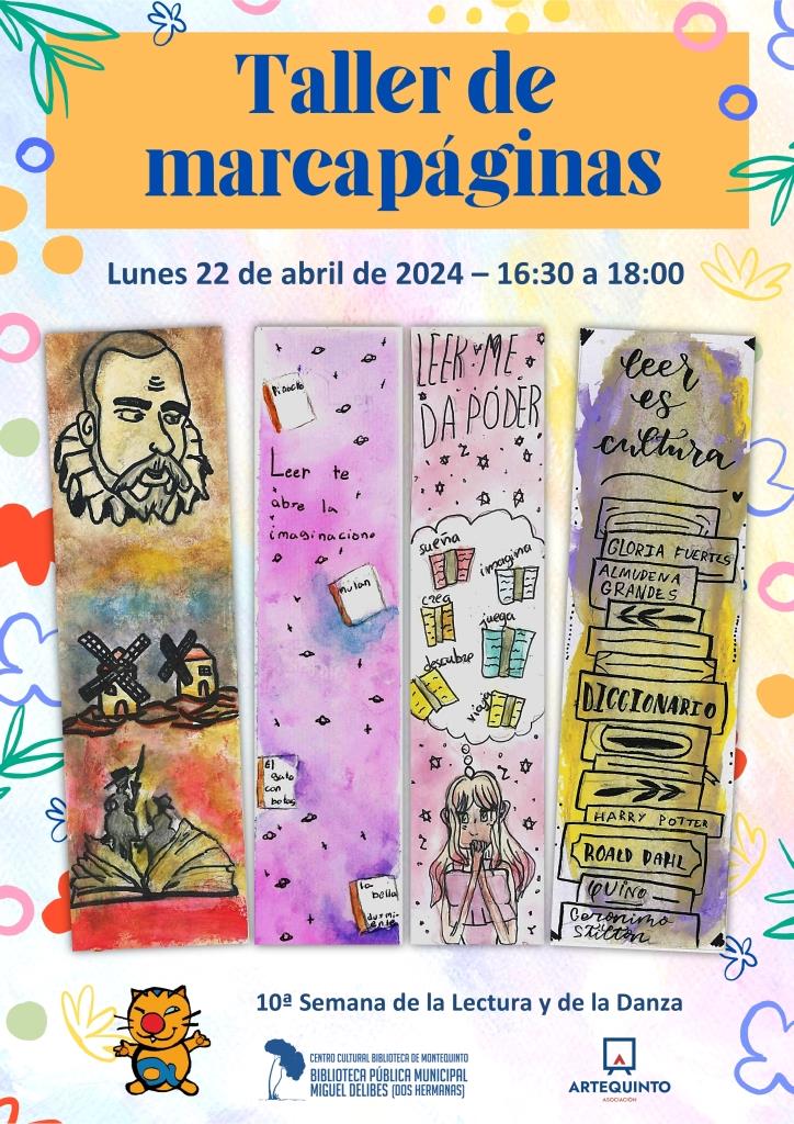 20240422 - «Taller de marcapáginas 'Día del Libro'» - Asociación Artequinto