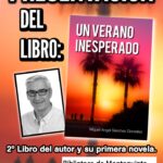 20240426 - Presentación del libro «Un verano inesperado» - Miguel Ángel Sánchez González