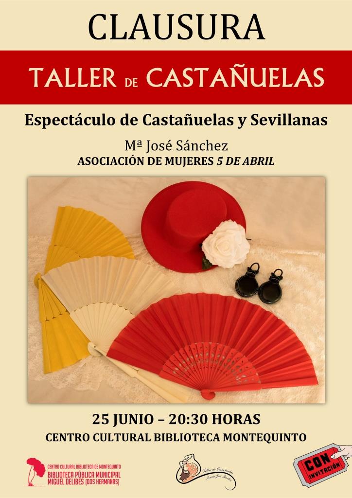 20240625 – Muestra musical y de baile: «Con castañuelas por sevillanas» - Asociación de Mujeres 5 de Abril