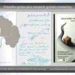 Donaciones y dedicatorias: «Esculturas y escrituras - Madera, metal y tinta» - Rachid Boussad y Maritxé Abad i Bueno