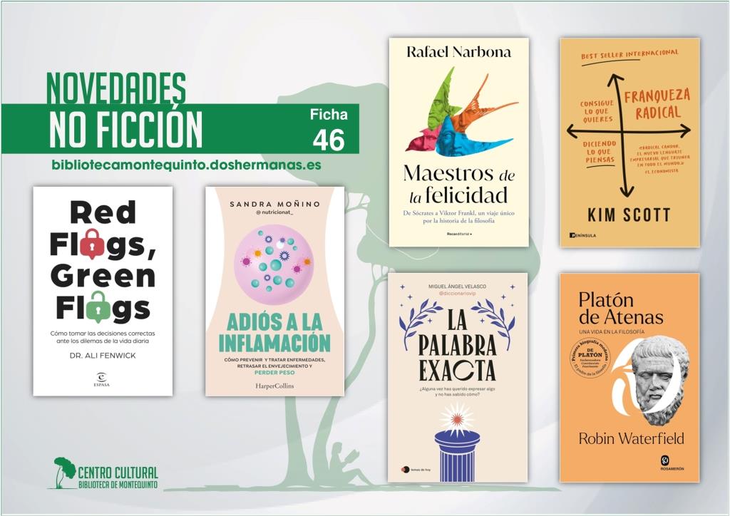 Biblioteca de Montequinto: novedades literarias - (No ficción - Ficha 46)