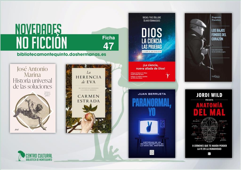 Biblioteca de Montequinto: novedades literarias - (No ficción - Ficha 47)