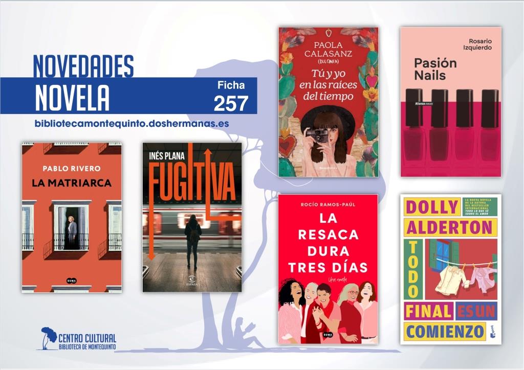 Biblioteca de Montequinto: novedades literarias (Novela - Ficha 257)