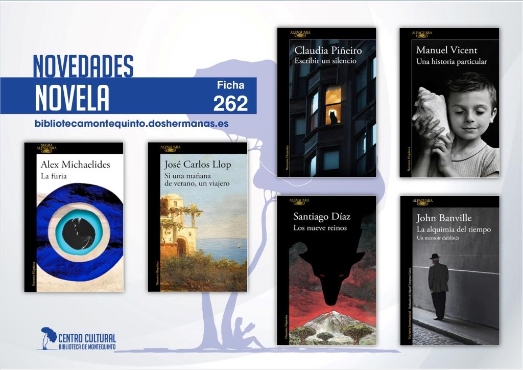 Biblioteca de Montequinto: novedades literarias (Novela - Ficha 262)