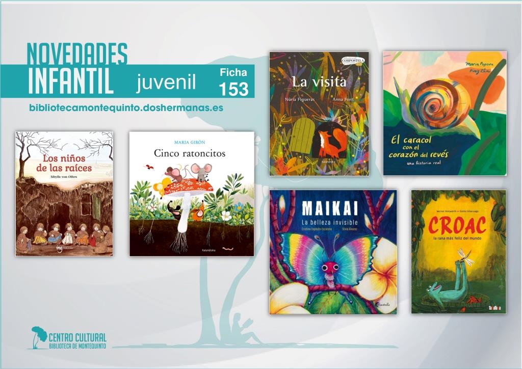 Biblioteca de Montequinto: novedades literarias - (Infantil-Juvenil / Ficha 153)