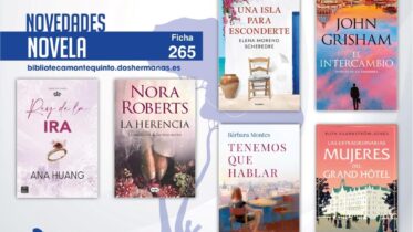 Biblioteca de Montequinto: novedades literarias (Novela - Ficha 265)