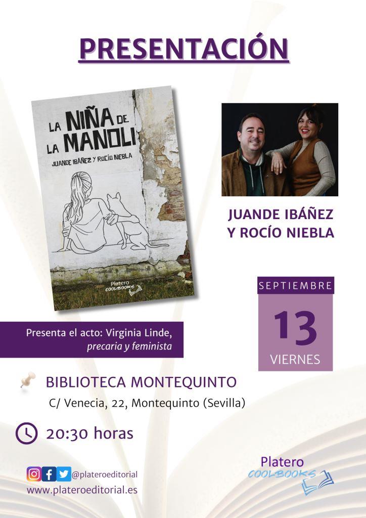 20240913 - Presentación del libro «La niña de la Manoli» - Juan de Dios Ibáñez Ortiz y Rocío Niebla Calderón