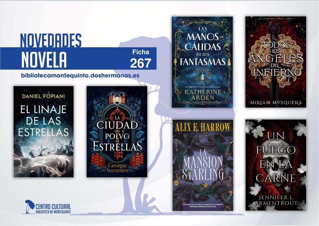 Biblioteca de Montequinto: novedades literarias (Novela - Ficha 267)