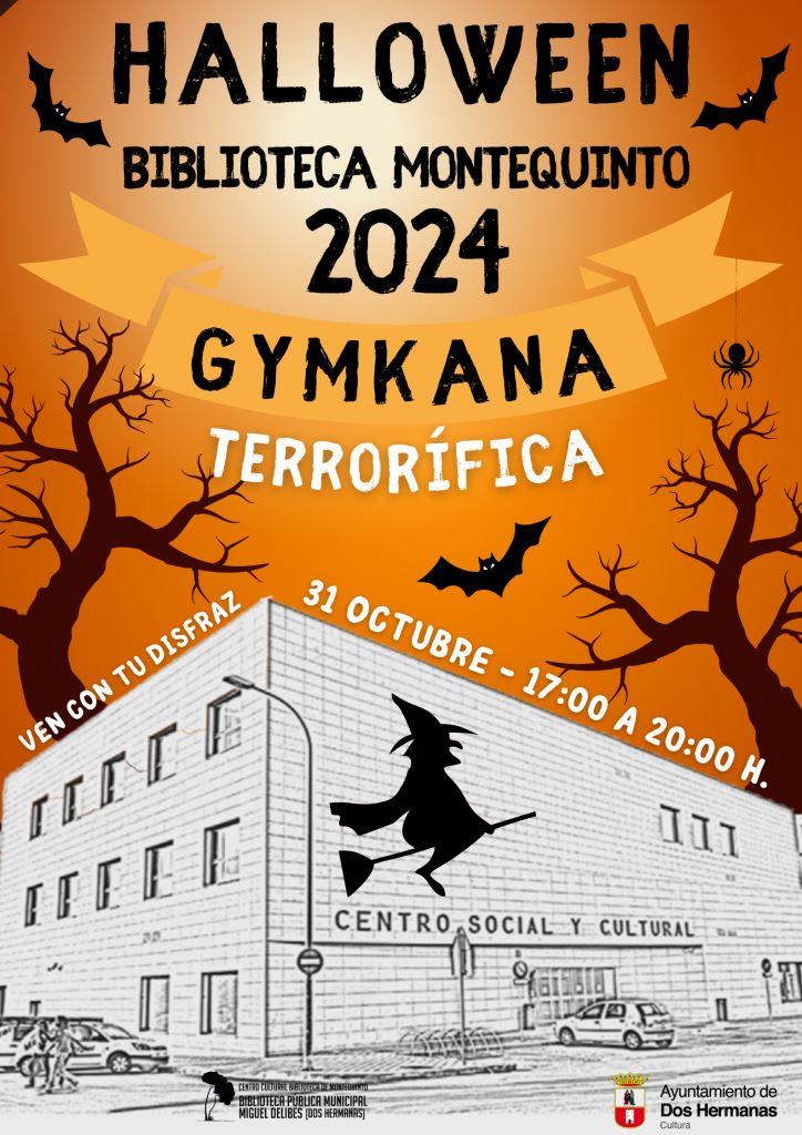 20241031 - Halloween en la Biblioteca de Montequinto: «Gymkana terrorífica» - Quintoeduca