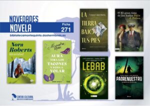 Biblioteca de Montequinto: novedades literarias (Novela - Ficha 271)