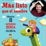 20241008 - Las Bibliotecas Cuentan: «Más listo que el hambre» - Carloco Cuentacuentos