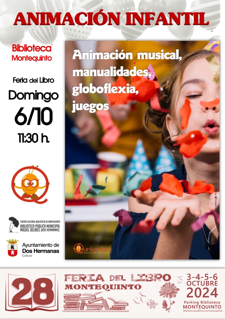 20241006 - Animación infantil con Quintoeduca - Feria del Libro de Montequinto 2024