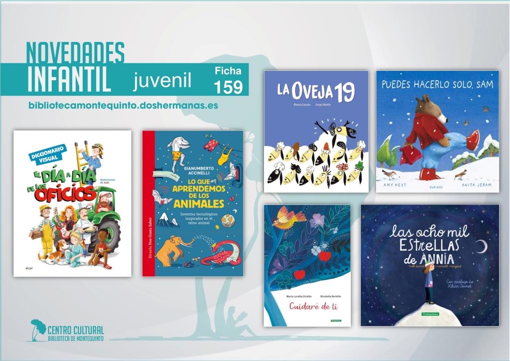 Biblioteca de Montequinto: novedades literarias - (Infantil-Juvenil / Ficha 159)