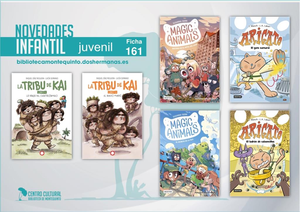 Biblioteca de Montequinto: novedades literarias - (Infantil-Juvenil / Ficha 161)