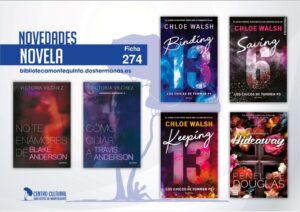 Biblioteca de Montequinto: novedades literarias (Novela - Ficha 274)