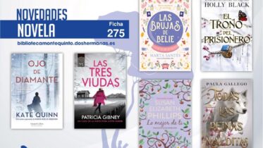 Biblioteca de Montequinto: novedades literarias (Novela - Ficha 275)