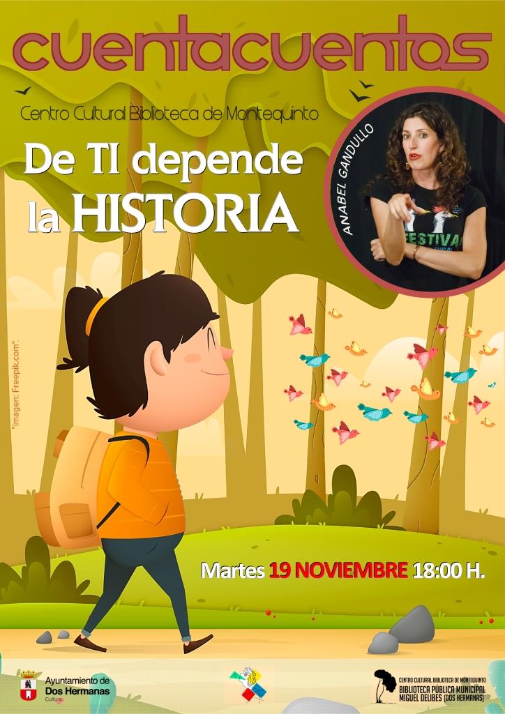 20241119 - Las Bibliotecas Cuentan «De ti depende la historia» - Anabel Gandullo