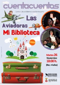 20241126 - Las Bibliotecas Cuentan: «Las aviadoras. Mi Biblioteca» - Paula Rubio y Ana Baraza