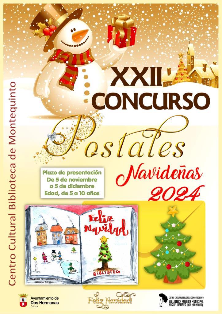 20241105 - «XXII Concurso de Postales de Navidad 2024» en la Biblioteca Montequinto