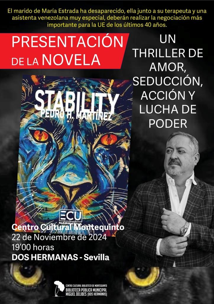 20241122 - Presentación del libro «Stability» - Pedro H. Martínez