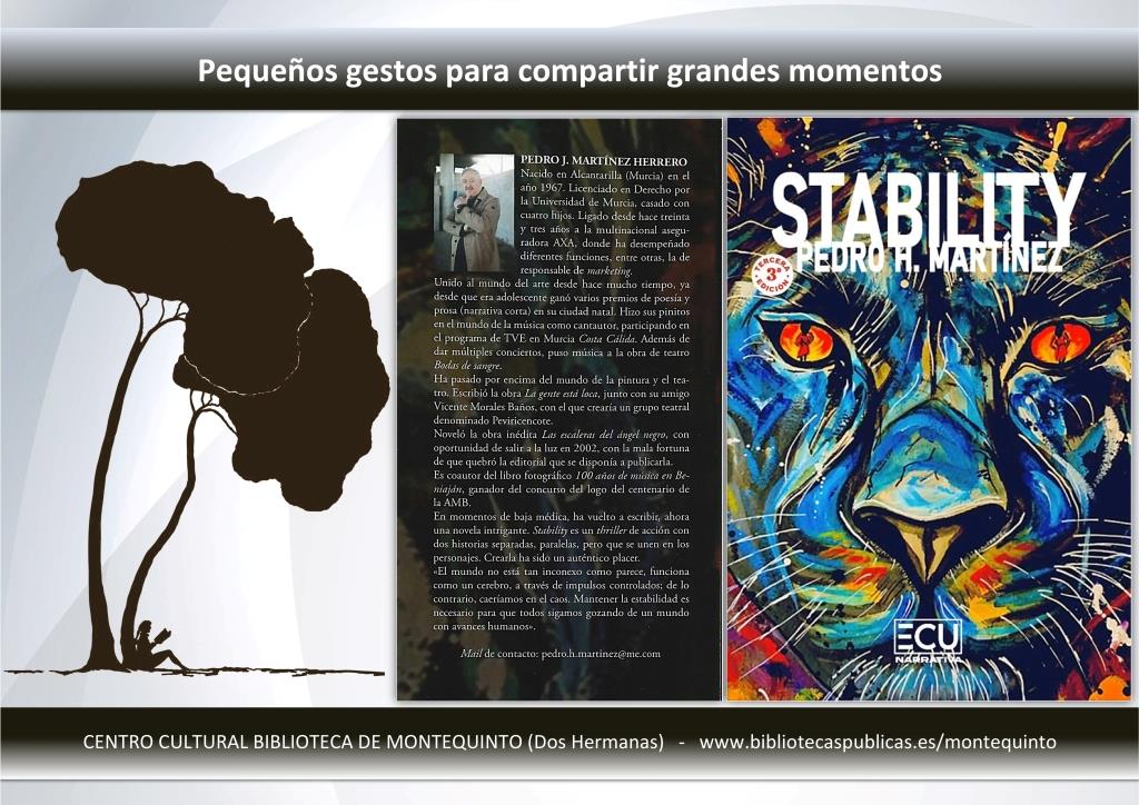 Donaciones y dedicatorias: «Stability» - Pedro H. Martínez