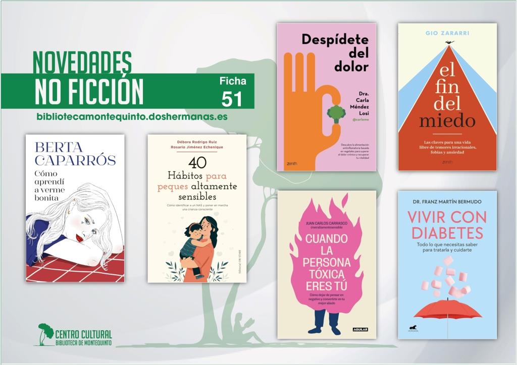 Biblioteca de Montequinto: novedades literarias - (No ficción - Ficha 51)