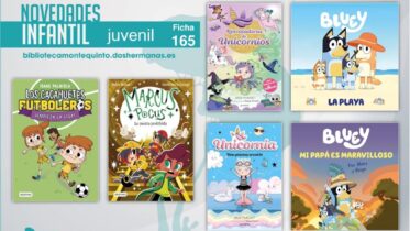 Biblioteca de Montequinto: novedades literarias (Infantil-Juvenil / Ficha 165)